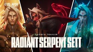 Exalted Skin: Radiant Serpent Sett | Launch Trailer - League of Legends