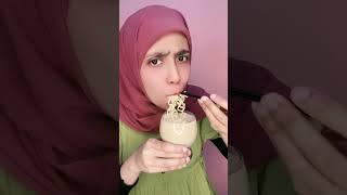 NENG RARAH NEKAT MAKAN KOPI MIE VIRAL 