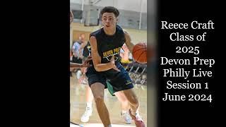 Reece Craft / Class of '25 / Devon Prep / Philly Live Session 1 June 2024