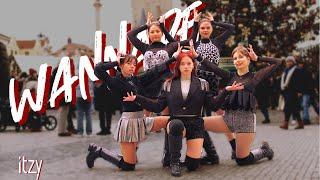 [CHRISTMAS KPOP IN PUBLIC PRAGUE | ONE TAKE] - ITZY ( 있지) - 'WANNABE' - dance cover by NEVEN