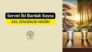 Servet İki Bardak Suysa, Asıl Zenginlik Nedir #zenginlik #sağlıkvehuzur #gerçekservet