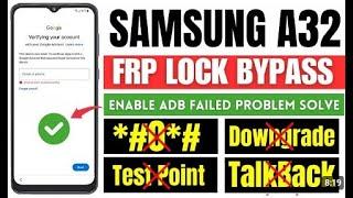 Samsung A32 A325f FRP Bypass Android 1314  Enable ADB Fail Fix  New Method 2025