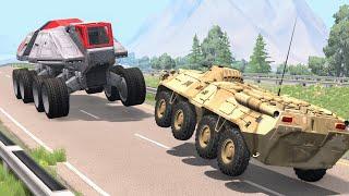 Crazy Police Chases #93 - BeamNG Drive Crashes