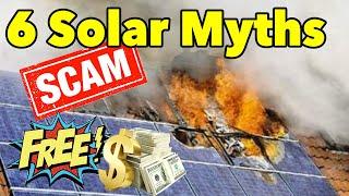 6 Solar Myths