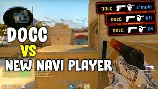 D0cC vs NEW NAVI PLAYER