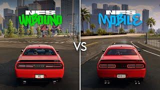 Need for Speed Mobile VS PC (Unbound) Comparison | NFS Mobile VS NFS Unbound