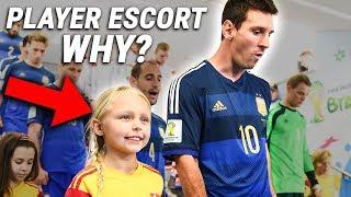 Why Do Kids Walk Football Players to the Pitch and How Are They Selected?