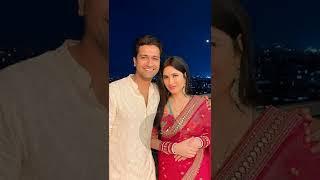 Vickat Celebrates FIRST Karwa Chauth Look After Marriage  #husbandwife