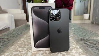 Unboxing: Apple iPhone 15 Pro Max Titan Schwarz (Black) | DiriMania