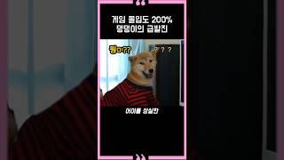 200% immersion in the game, the puppy's sudden rash