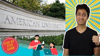 Get Admission in AMERICAN UNIVERSITY with 100% Scholarship |  @ShirishGee ​