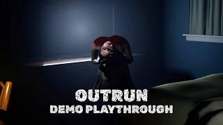 Outrun | Demo Playthrough with No Commentary Gameplay | Psychological Horror