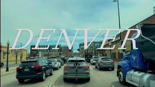 Denver's Downtown in Stunning 4K HDR - Scenic Driving Experience | ZH Travellers