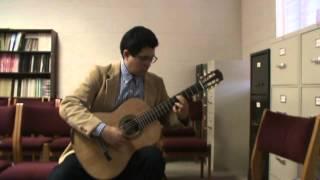 Impromptu 3, Composer in Virginia (VA), classical guitarist, Rafael Scarfullery