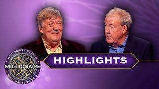 Stephen Fry Tries His Luck With This £125,000 Question | Who Wants To Be A Millionaire