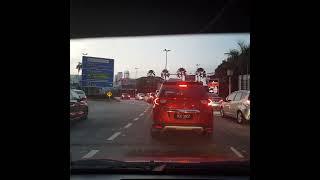 Driving in Mutiara Damansara Famous Up Town 20250213