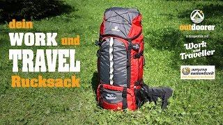 Produktvideo Work and Travel Rucksack Work & Traveller 75+10