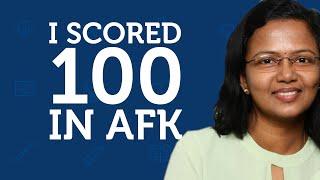 How I Scored 100 in AFK | Dr. Hima Lohi | Prep Doctors