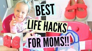 MOM HACKS | Best Time Saving Tips for Busy Moms!!