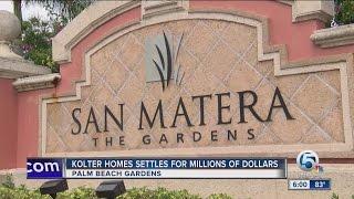 Kolter homes settles for millions of dollars