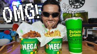 POTATO CORNER , SUNWAY PYRAMID | KALAH KENTANG GORENG MCD & NAKNAK ?