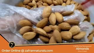 Almond California Nonpareil (Fine Grade) | Zafran Naturals