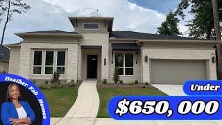 Move-in Ready PERRY HOME in Audubon Park under $650,000! | MODEL HOME TOUR | Magnolia TX Real Estate