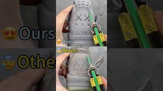 Real Vs Fake KAWS Jordan 4 #shorts #sneakerhead #viral