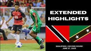 Trinidad And Tobago vs St Kitts (6 - 2) EXTENDED HIGHLIGHTS FIFA Concacaf WCQ  Road to 2026