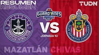 Resumen y goles | Mazatlán vs Chivas | Torneo Guard1anes 2021 Liga MX J10 | TUDN