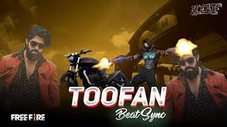 KGF 2 : Toofan Free Fire Beat Sync Montage | World Fastest Beat Sync Montage Free Fire