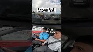 This is why you have to slow down before turning #driving #drivinglessons #shorts