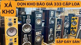 Dọn Kho Xả 33 Cặp Loa Nhật Bãi Giá Từ 2tr | Loa Pioneer Diatone Victor Yamaha | Loa Nhật Bãi Hà Nội