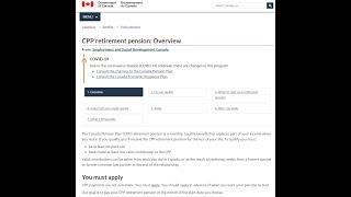 (65) 加拿大年金计划 Canada Pension Plan ( CPP ), 你能拿多少？