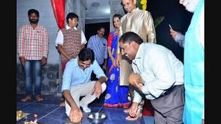 Pawan Kalyan At Andhra Prabha Office Ganesh Pooja Gallery