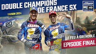 INSIDE TEAM GSM - ON EST DOUBLE CHAMPION DE FRANCE (encore) SX GRENOBLE