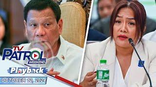 TV Patrol Weekend Playback | October 12, 2024