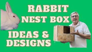 Rabbit Nest Box Ideas & Designs for success in the nest!