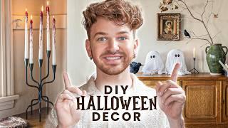 DIY HALLOWEEN Home Decor YOU WANT TO MAKE!  Affordable & Easy!