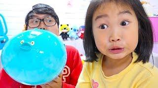 보람이와코난 동물 풍선놀이 learning with colors Balloons