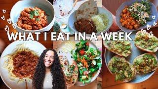 Food Diary 7 Days | Vegan | What I eat in a week | Simple recipes