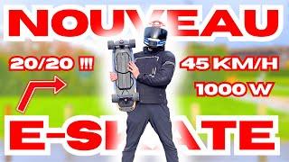 UNBOXING + TEST COMPLET DU SKATE ÉLECTRIQUE MEEPO MINI5 1000 WATTS !! 45 KMH !! MEILLEUR E-SKATE ?!