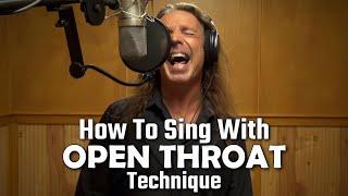 Open Throat Singing Method - How It Really Works - Ken Tamplin Vocal Academy 4K