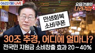 30조 추경, 어디에 얼마나? 전국민 지원금 소비 창출 효과 20~40% (봉한나, 안도영, 장종화) #요즘것들의 나라걱정 (0622_일)