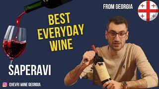 Sommelier Tastes Georgian Wine Saperavi 2019 Koncho&Co