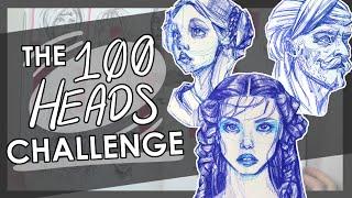 TACKLING MY SAME FACE SYNDROME! | The 100 Heads Challenge