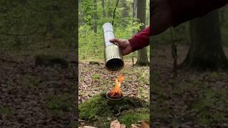 Survival Skills: Amazing DIY heater for Extreme Conditions. #survival #camping #skills #lifehacks