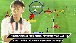 Timnas Indonesia Panic Attack & Shin Tae Yong Gregetan | Indonesia 3 - 3 Laos