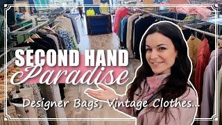 HIGH QUALITY SECOND HAND Store in ITALY | Come SHOPPING with me + HAUL