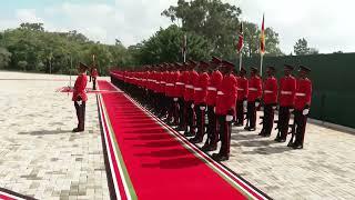 President William Ruto Welcome's ~ Chancellor of Germany, H.E Olaf Scholz, at State House Nairobi.